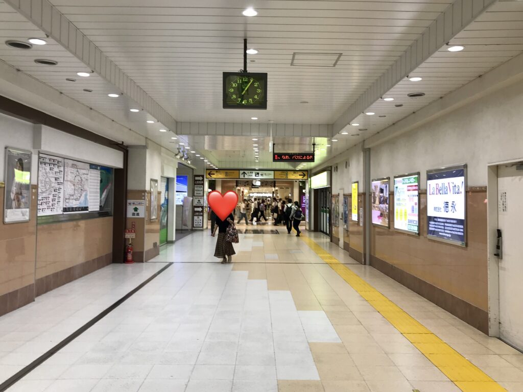 JR高崎駅新幹線改札でたところ