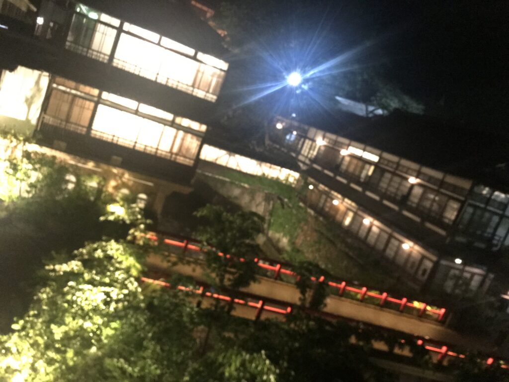 積善館本館・眺望