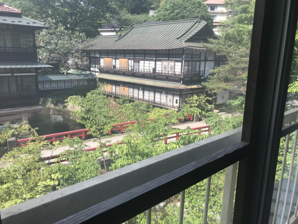 積善館本館・眺望