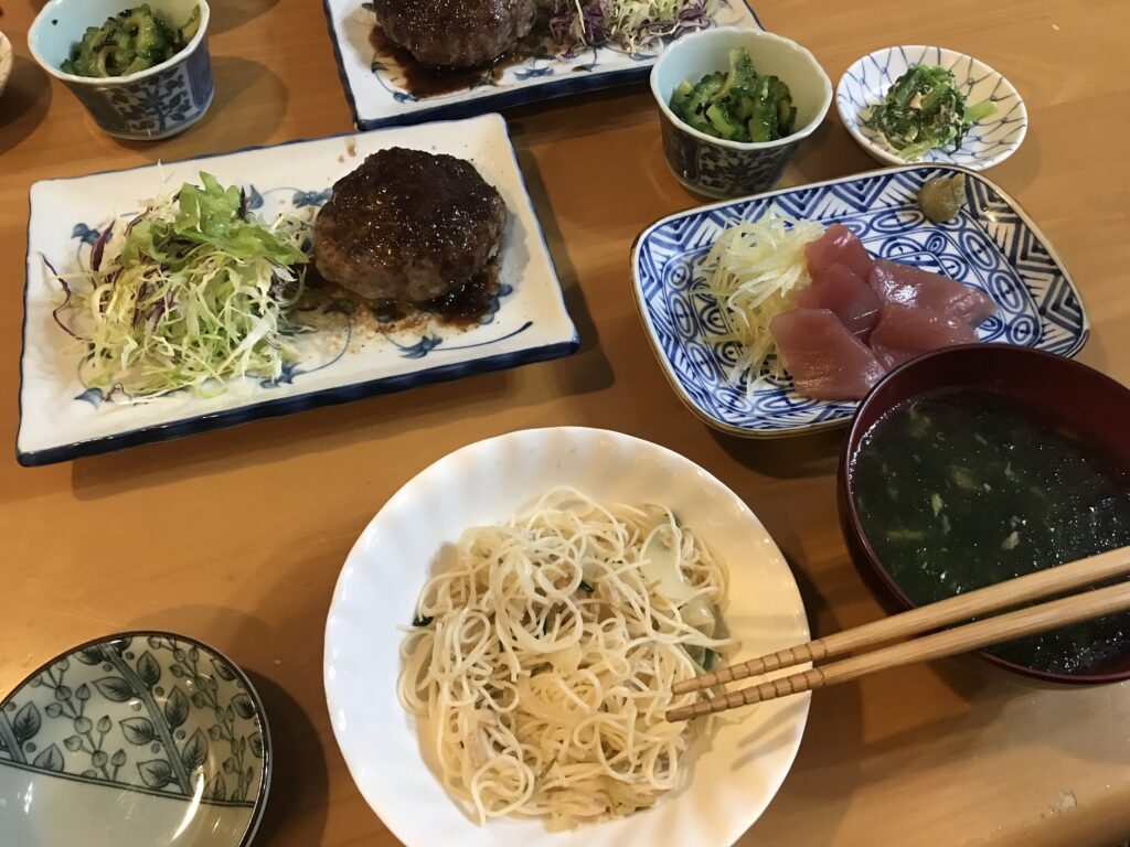 民宿くろしま食事